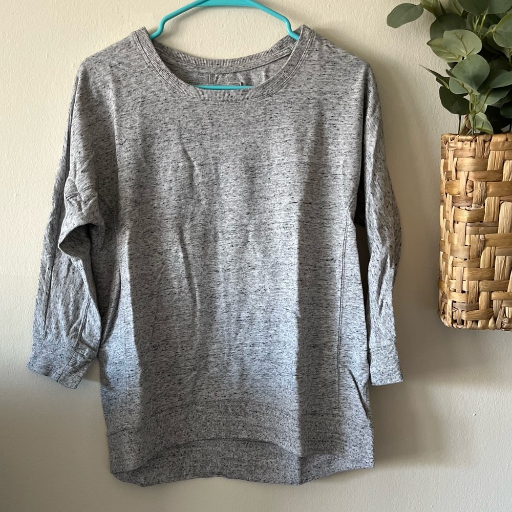 3/4 Light Gray Tee